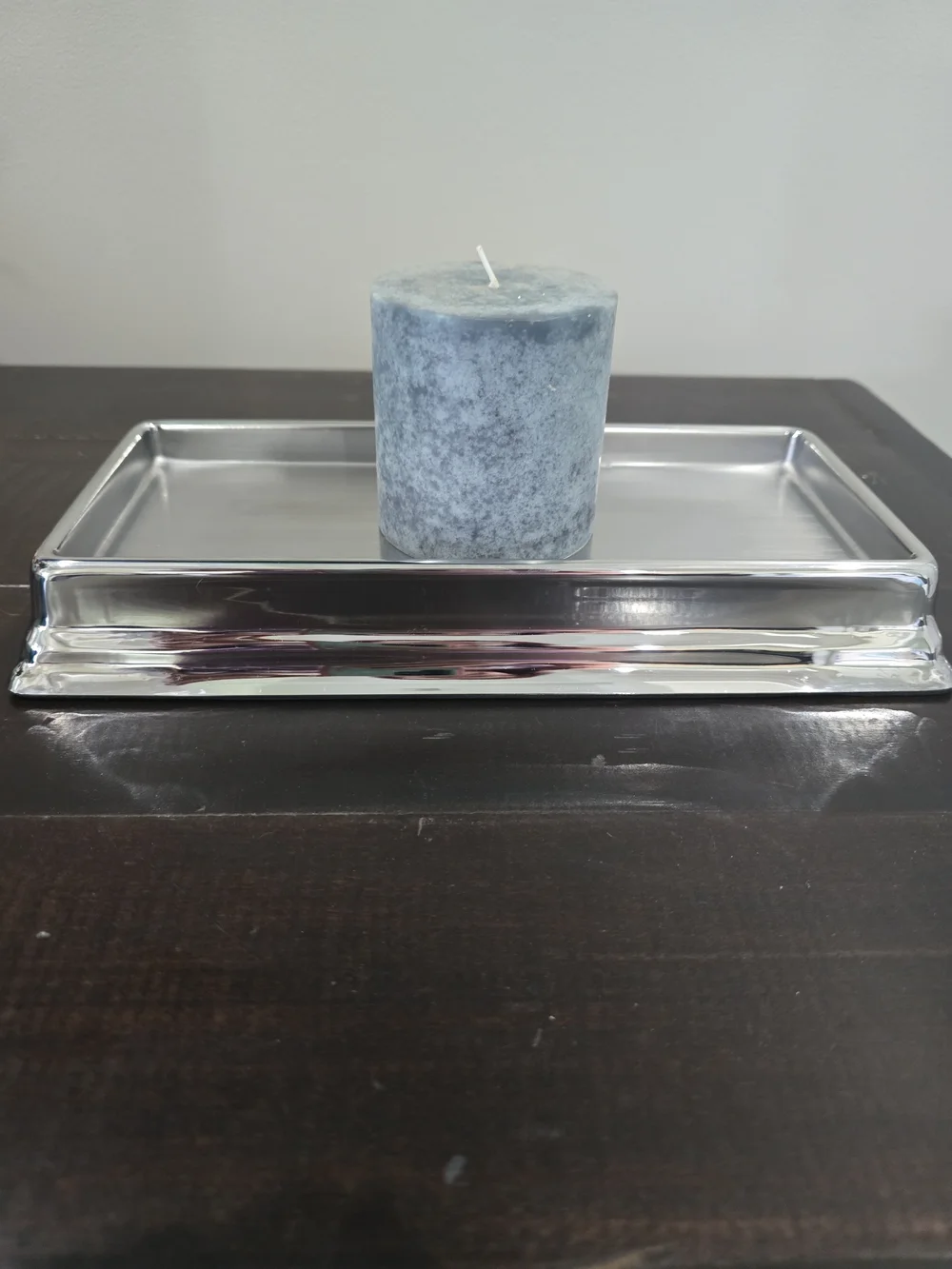 Bed Bath & Beyond The Threadery  Tray Crome